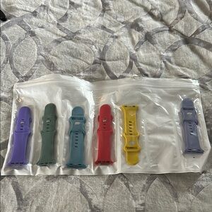 New Colorful Apple Watch Bands Set